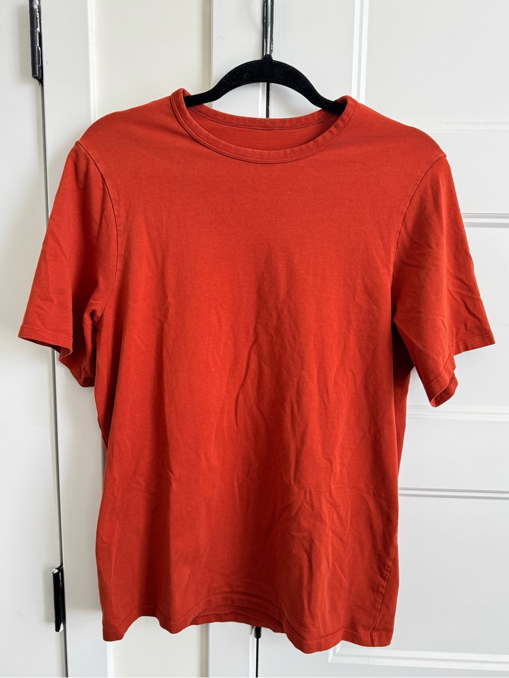 lululemon athletica Organic Cotton Classic Fit Short Sleeve Tee in Autumn Rust
